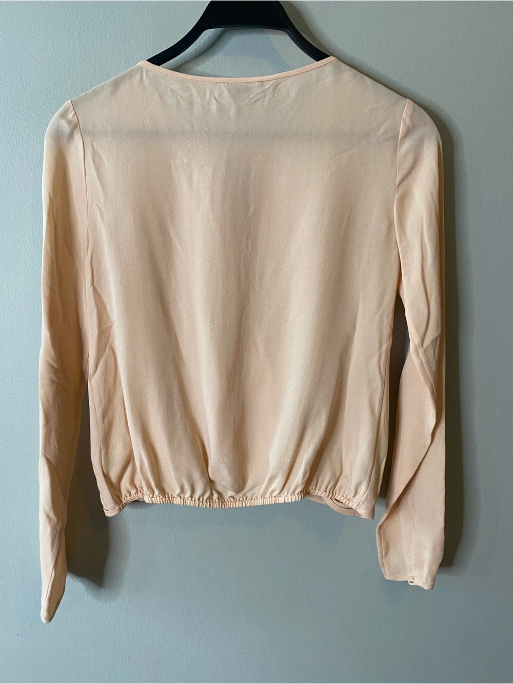 2/$25 Theory Saleya Silk Crepe Blouse - Picture 5 of 5